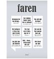 Dialægt Plakat - 50x70 - Faren Dialægt Plakat - 50x70 - Faren
