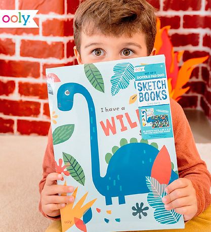 Carnet de croquis Ooly - 2 Pack - Dino Jours