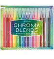 Ooly Vandfarver - Chroma Blends - 18 stk