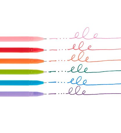 Ooly Gel Pens - Modern Writers - 6 pcs - Multicolours