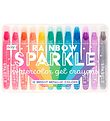 Ooly Farvekridt - Vandfarve - Rainbow Sparkle - 12 stk Ooly Farvekridt - Vandfarve - Rainbow Sparkle - 12 stk