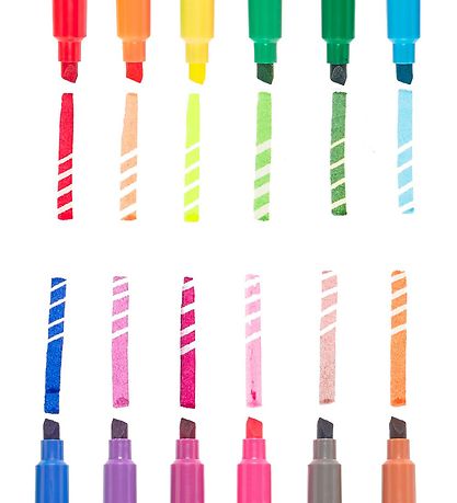 Ooly Tuscher m. Sletbar Funktion - Make No Mistakes - 12 stk Ooly Tuscher m. Sletbar Funktion - Make No Mistakes - 12 stk