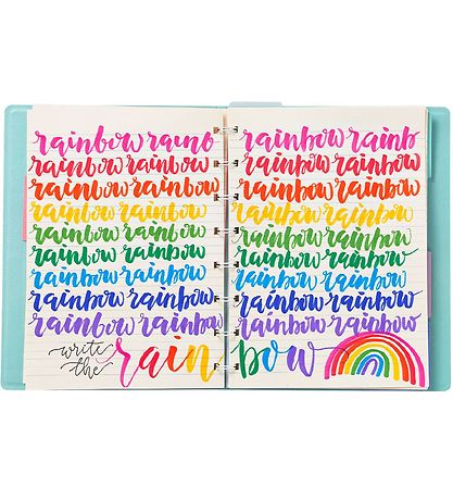 Ooly Tuscher - Calligraphy Duo - 12 stk - Multifarvet Ooly Tuscher - Calligraphy Duo - 12 stk - Multifarvet