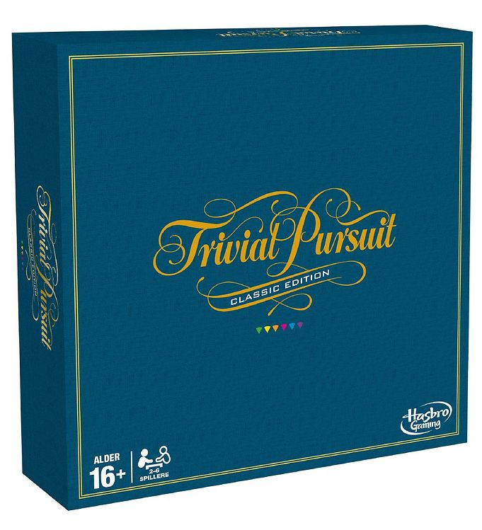 Trivial Pursuit Original brætspil - Classic Edition - Fra 15 år.