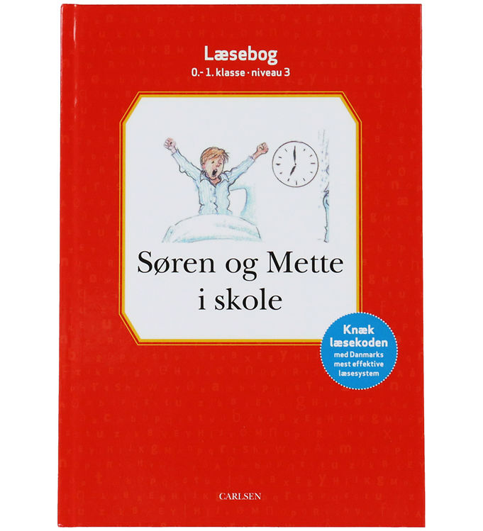 Forlaget Carlsen Læsebog - Søren Og Mette I Skole - Dansk