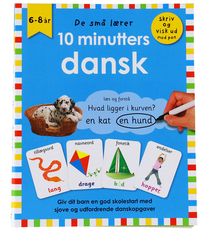 Alvilda Aktivitetsbog - Skriv og Visk ud - 10 Minutters Dan - Da