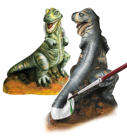 - Moulage et peinture SES Creative - T-Rex - Moulage et peinture SES Creative - T-Rex