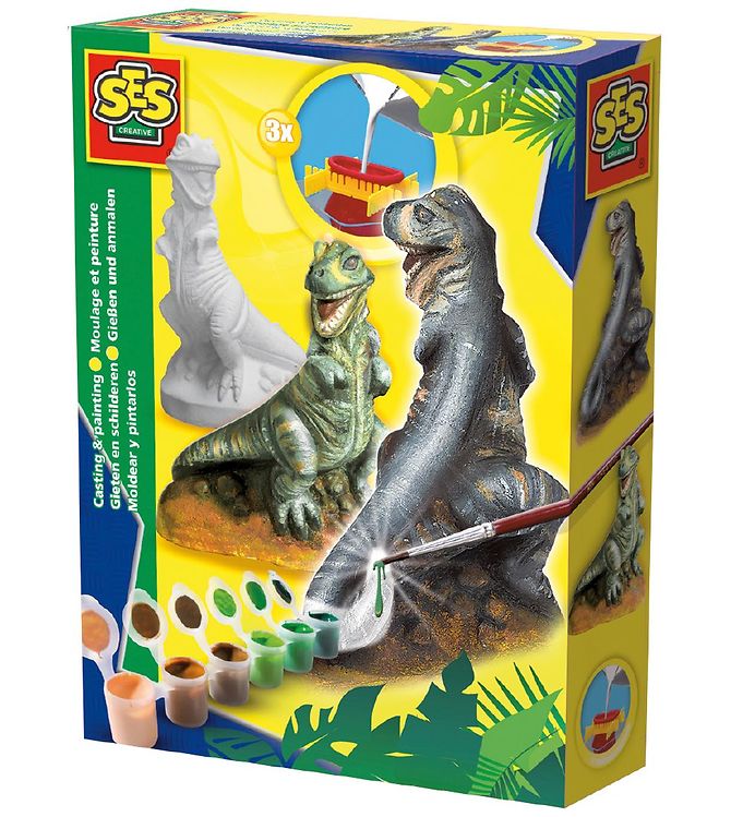 SES Creative - Støb Og Mal - T-Rex