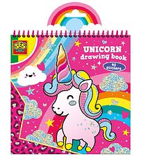 SES Creative - Unicorn Drawing Book w. Stickers SES Creative - Unicorn Drawing Book w. Stickers