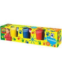 SES Creative Fingermaling - 4 x 145 ml SES Creative Fingermaling - 4 x 145 ml