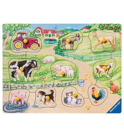 Bois Puzzle Ravensburger - My First - Ferme Bois Puzzle Ravensburger - My First - Ferme