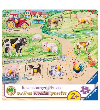 Bois Puzzle Ravensburger - My First - Ferme Bois Puzzle Ravensburger - My First - Ferme