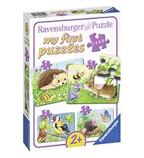 Ravensburger Puzzle - My First - 4 different - Sweet Garden Ravensburger Puzzle - My First - 4 different - Sweet Garden