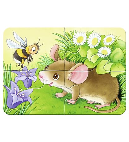 Puzzle Ravensburger - My First - 4 Différents - Sweet Garden Puzzle Ravensburger - My First - 4 Différents - Sweet Garden