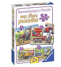 Ravensburger Puzzle - My First - 4 Different - Hard at Work Ravensburger Puzzle - My First - 4 Different - Hard at Work