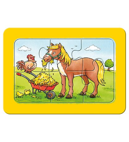 Ravensburger Puzzle - My First - 3x6 pcs - Good Animal Friends