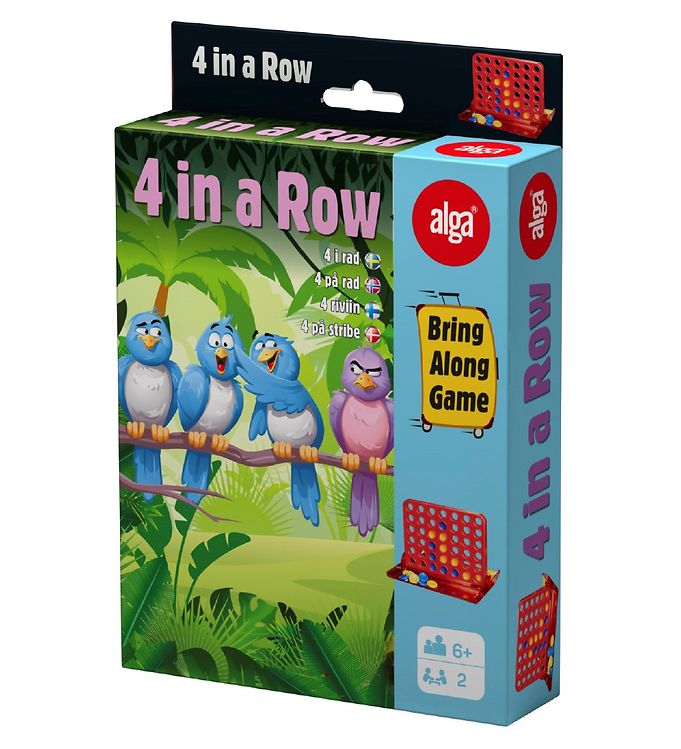 Alga Rejsespil - 4 på Stribe