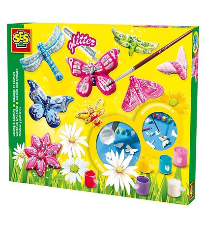 SES Creative Casting and Painting - Butterflies w. Glitter