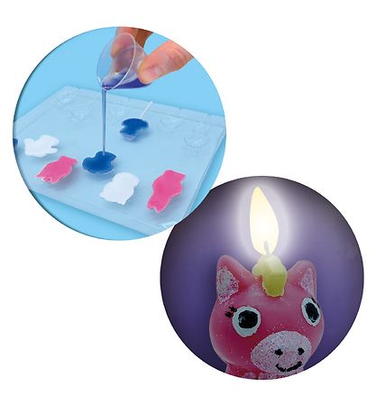 SES Creative Mold Candle w. Paint