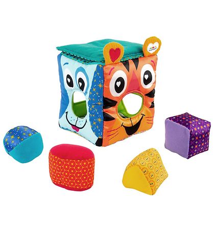 Doux Trieur de Forme av. Motifs animaux Lamaze - Multicolore Doux Trieur de Forme av. Motifs animaux Lamaze - Multicolore