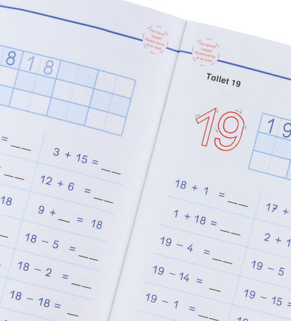 Forlaget Bolden Aktivitetsbog - Bog om Tallene 1-20 - Dansk