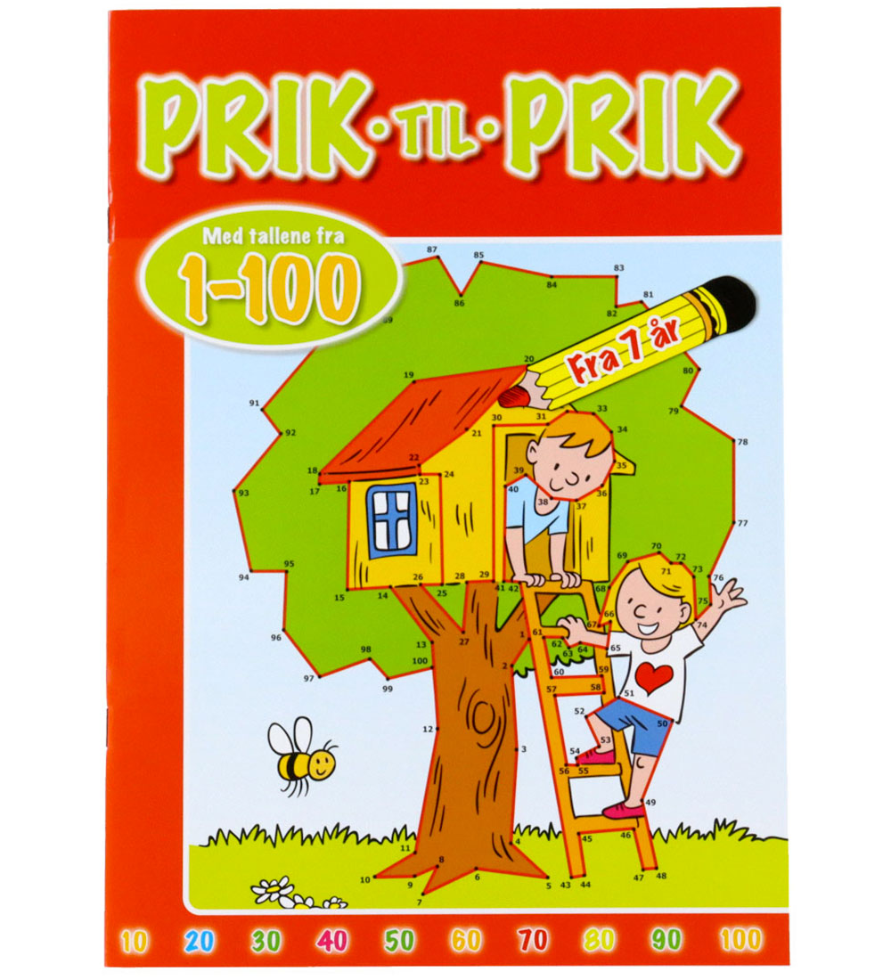 Forlaget Bolden Aktivitätsbuch - Punkt zu Punkt 1-100 - Dänisch - Forlaget Bolden - One Size - Aktivitätsbücher