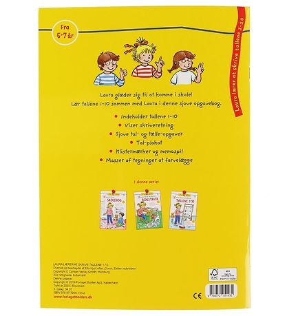 Forlaget Bolden Activiteitenboek - Leer schrijven - 1-10 - Deens Forlaget Bolden Activiteitenboek - Leer schrijven - 1-10 - Deens