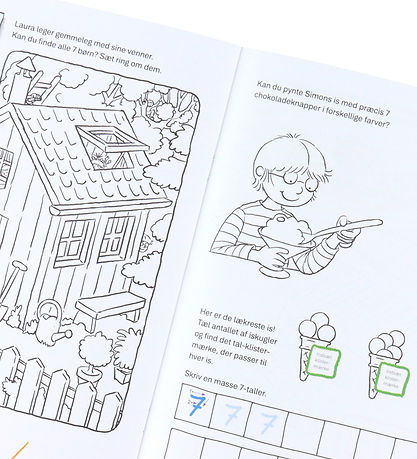 Forlaget Bolden Aktivitetsbog - Lærer at skrive - 1-10 - Dansk