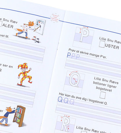 Forlaget Bolden Aktivitetsbog - Min Første Alfabet-Bog - Dansk