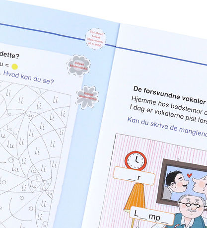 Forlaget Bolden Aktivitetsbog - Min Første Skrive-Bog - Dansk