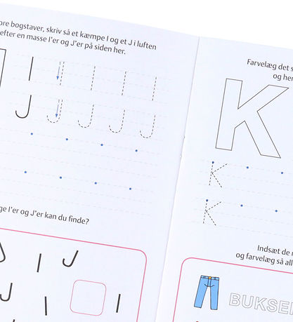Forlaget Bolden Aktivitetsbog - ABC-Leg - Dansk
