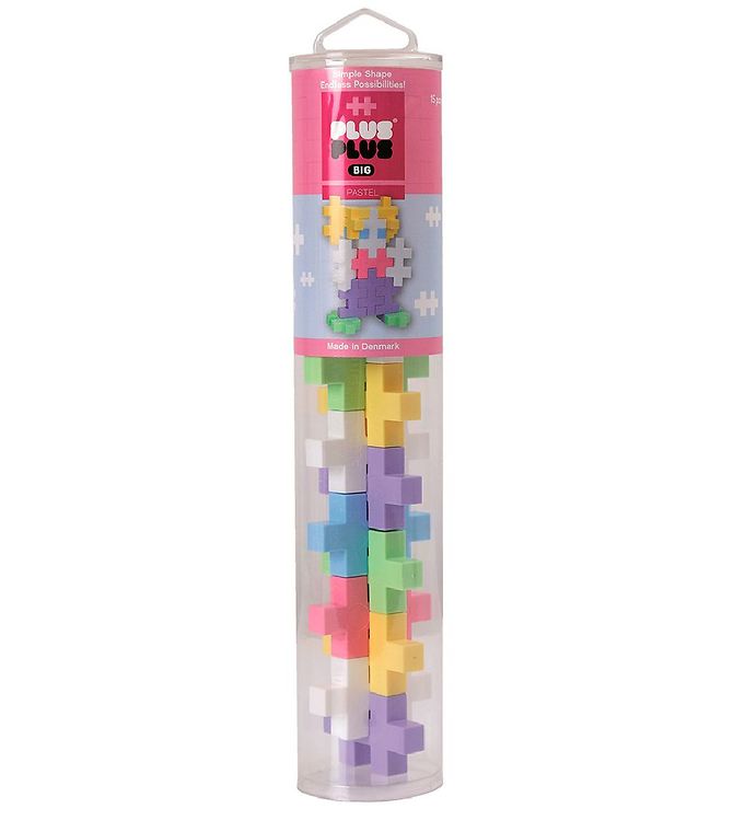 Tube Plus-plus Big Pastel 15 Pcs / Tube 2x10"