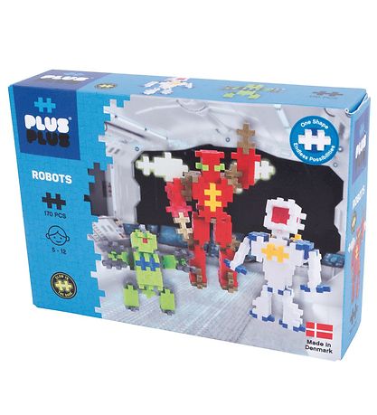 Plus-Plus Mini - Robotter -  170stk Plus-Plus Mini - Robotter -  170stk