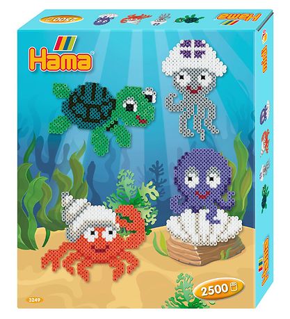 Hama Midi Kralenset - 2500 st. - Zeedieren