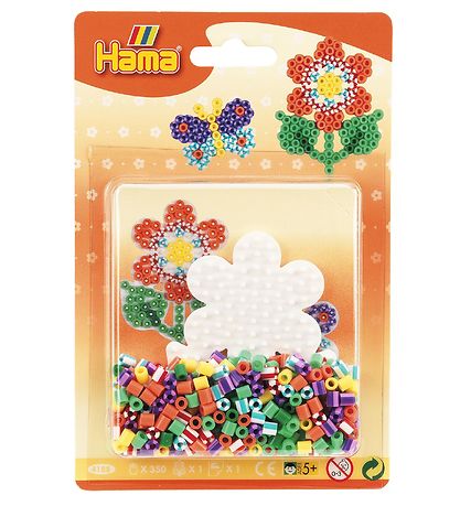 Ensemble de perles Hama Midi - Petit Fleur - 350 pces - Multicol Ensemble de perles Hama Midi - Petit Fleur - 350 pces - Multicol