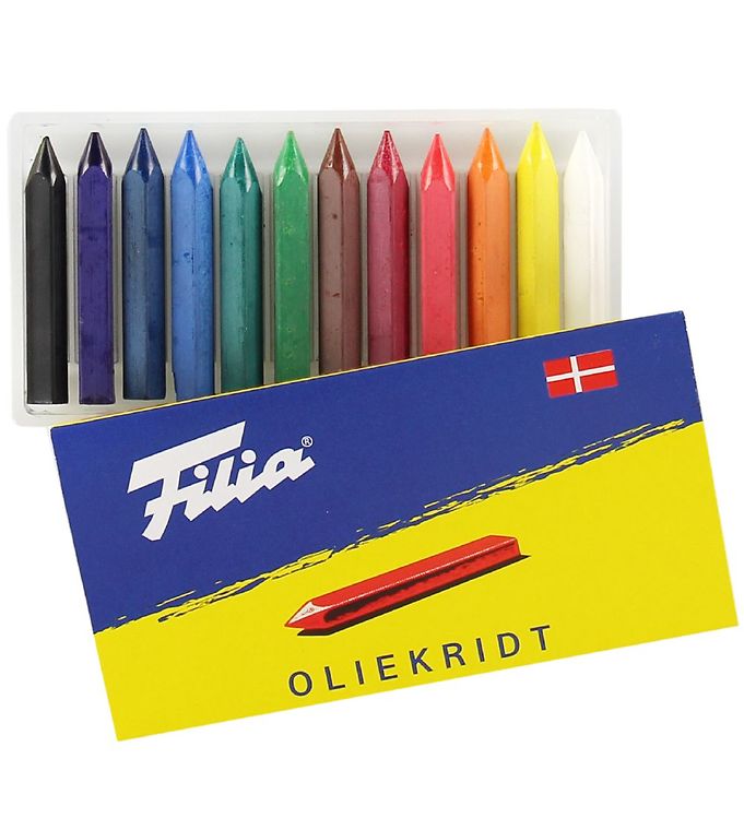Filia Oliekridt - 12 stk - 103/12 - Multifarvet billede