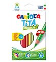 Carioca Maxi Coloured Pencils - 12 pcs - Multicoloured Carioca Maxi Coloured Pencils - 12 pcs - Multicoloured