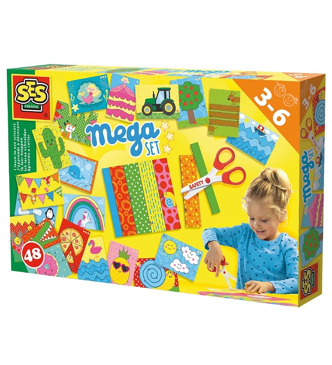 Kreativt sæt SES Creative - Im Learning How to Cut