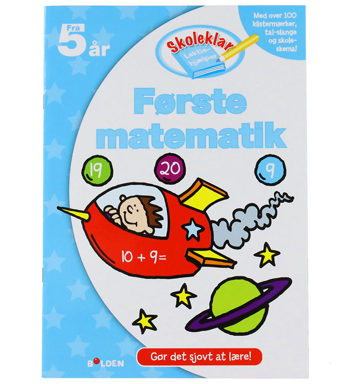 Forlaget Bolden Aktivitetsbog - Første Matematik - Dansk