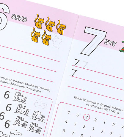 Forlaget Bolden Aktivitetsbog - Jeg Lærer Tal - Dansk