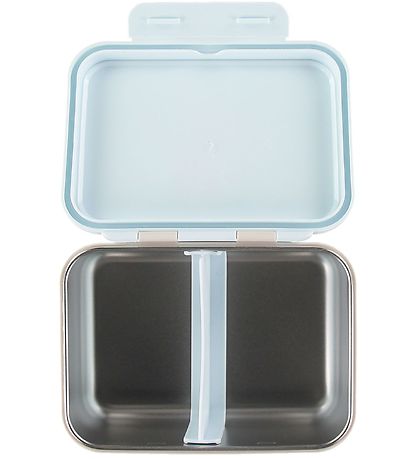 Petit Monkey Brotdose - Edelstahl - Panda Love - Blau Petit Monkey Brotdose - Edelstahl - Panda Love - Blau