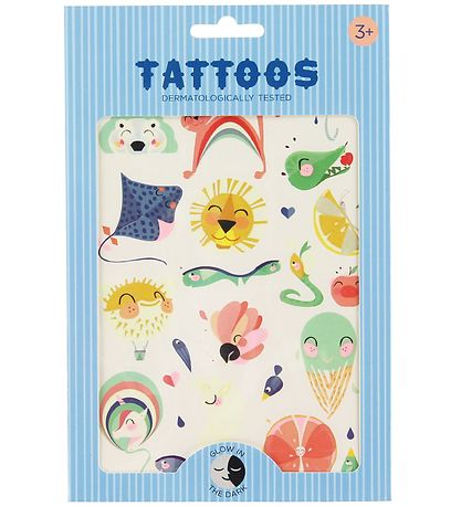 Petit Monkey Tattoos - Lichtgevend - Glanzende leeuw