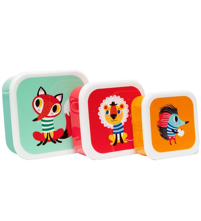 Petit Monkey Madkassesæt - 3 stk - Dyr