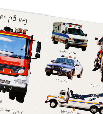 Alvilda Billedbog - Min Lille Regnbuebog - Første Biler - Dansk