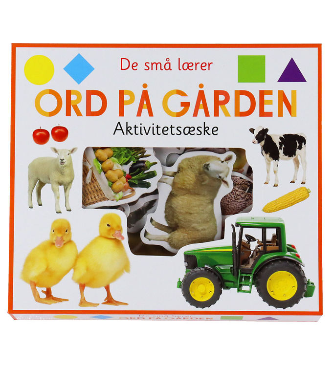 Alvilda Aktivitetsæske - De Små Lærer - Ord På Gården - Dansk