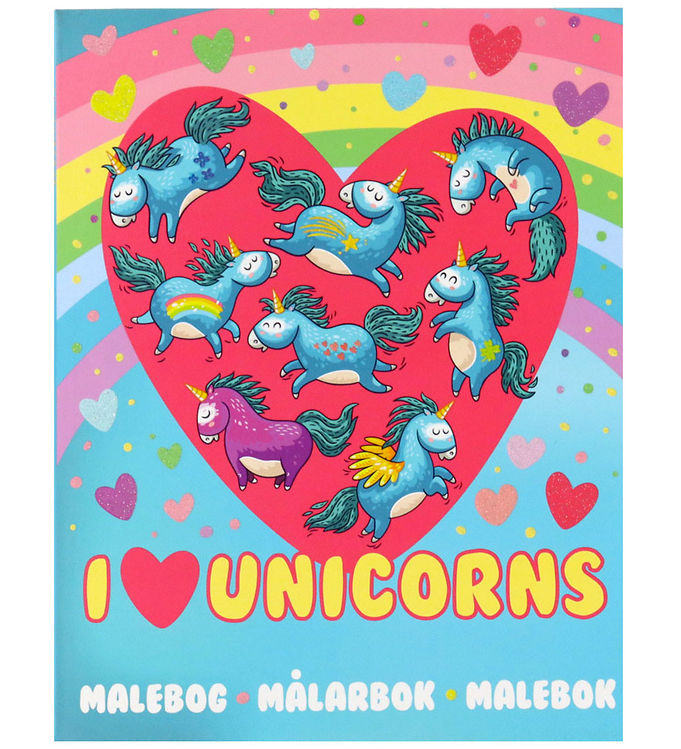 Karrusel Forlag Malebog - Enhjørninge