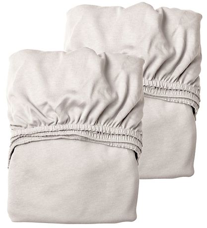 Leander Stretch Bed Sheet - 60x115 - 2-Pack - Cappuccino Leander Stretch Bed Sheet - 60x115 - 2-Pack - Cappuccino