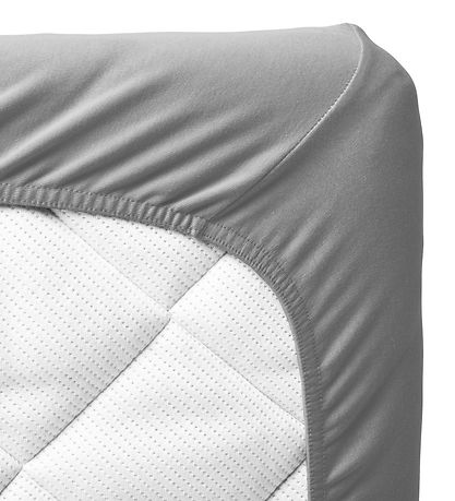 Leander Stretch Bed Sheet - 60x140 - 2-Pack - Cool Grey Leander Stretch Bed Sheet - 60x140 - 2-Pack - Cool Grey