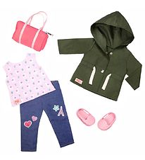 Our Generation Doll Clothes - Deluxe Green Jacket Our Generation Doll Clothes - Deluxe Green Jacket