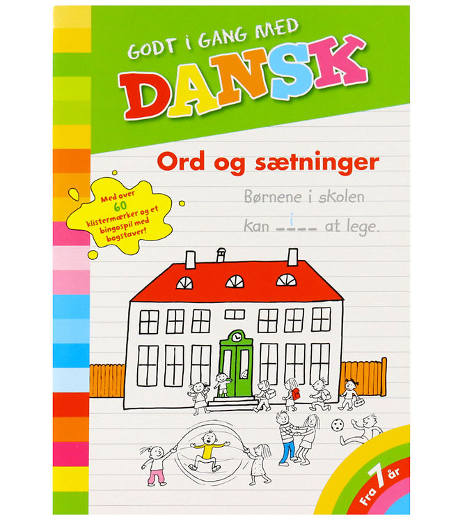 Forlaget Bolden Aktivitetsbog - Godt I Gang Med Dansk - Ord Og S